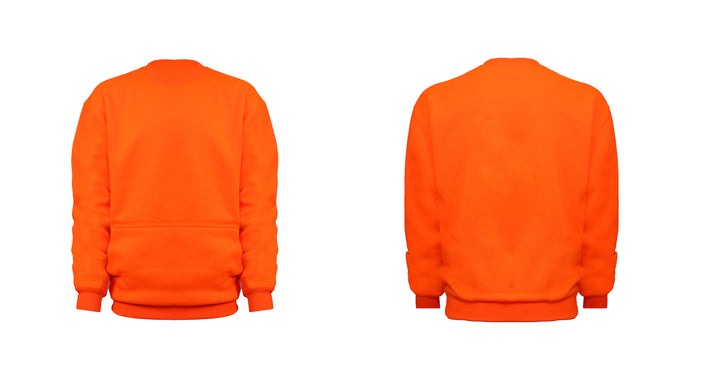 Fleece Pullover Sweatshirt - 10 Pack - 7.62oz/yd2 - 100% Polyester