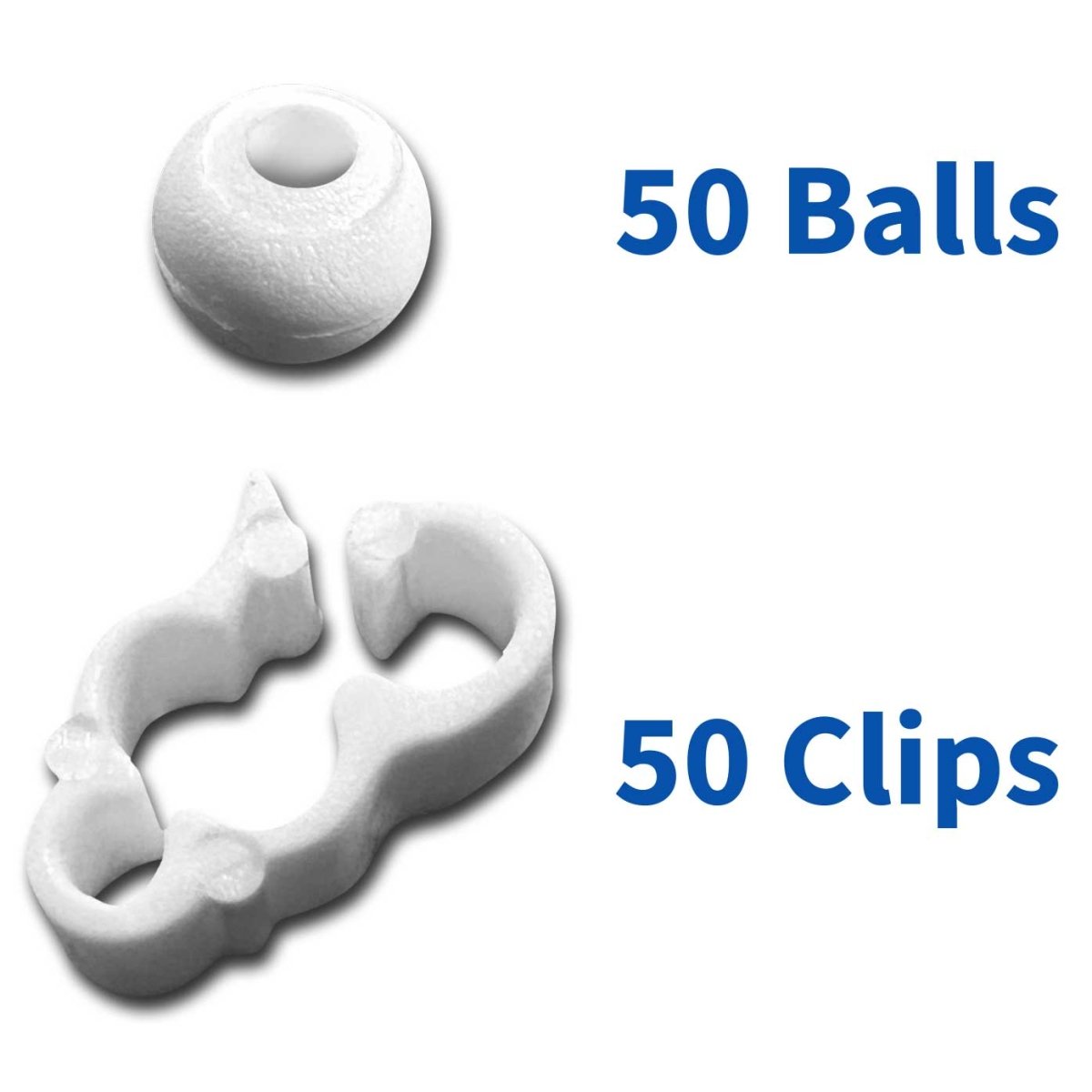 Balloon Tool with 50 Balls & 50 Clips
