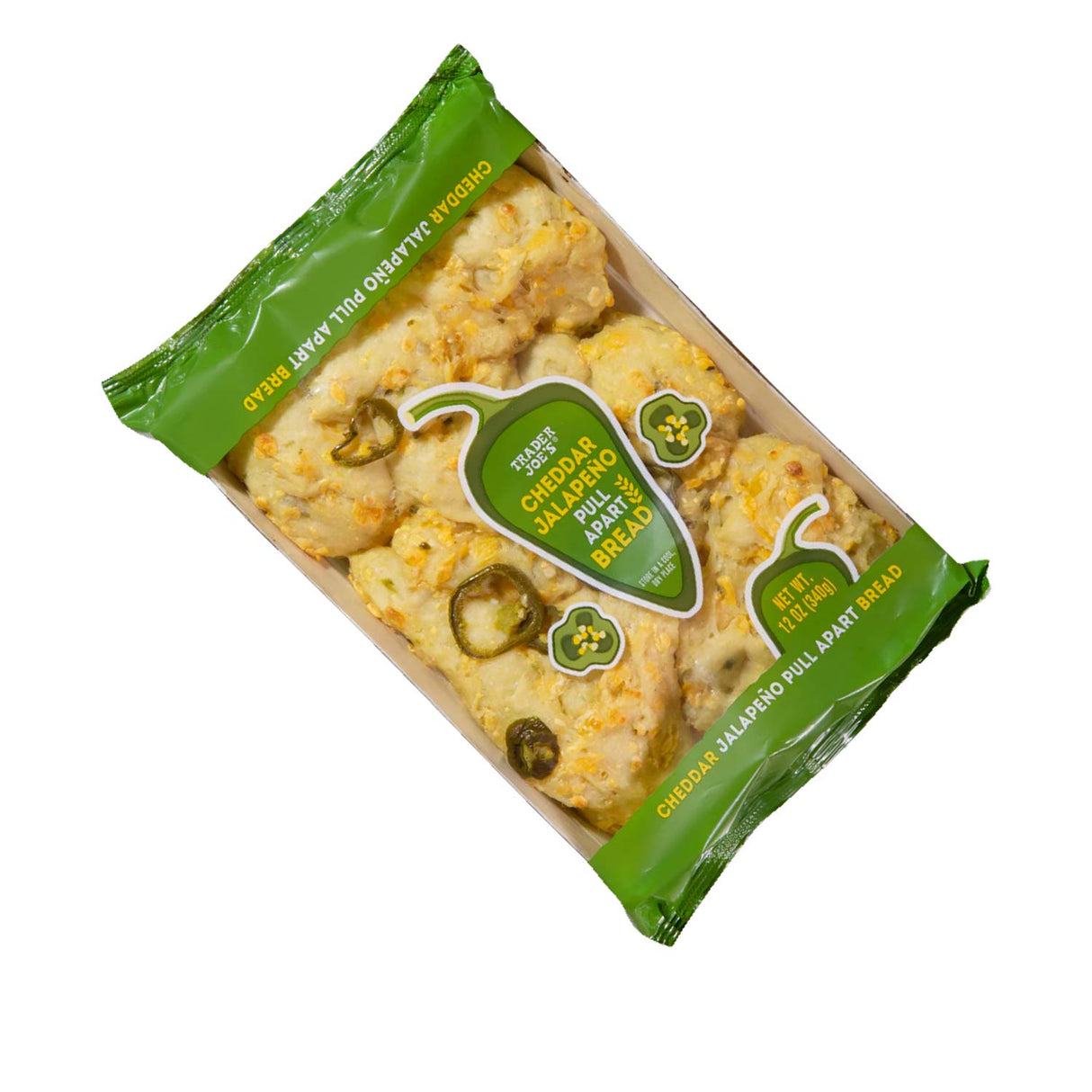 Trader Joe’s Cheddar Jalapeño Pull Apart Bread 12 Oz