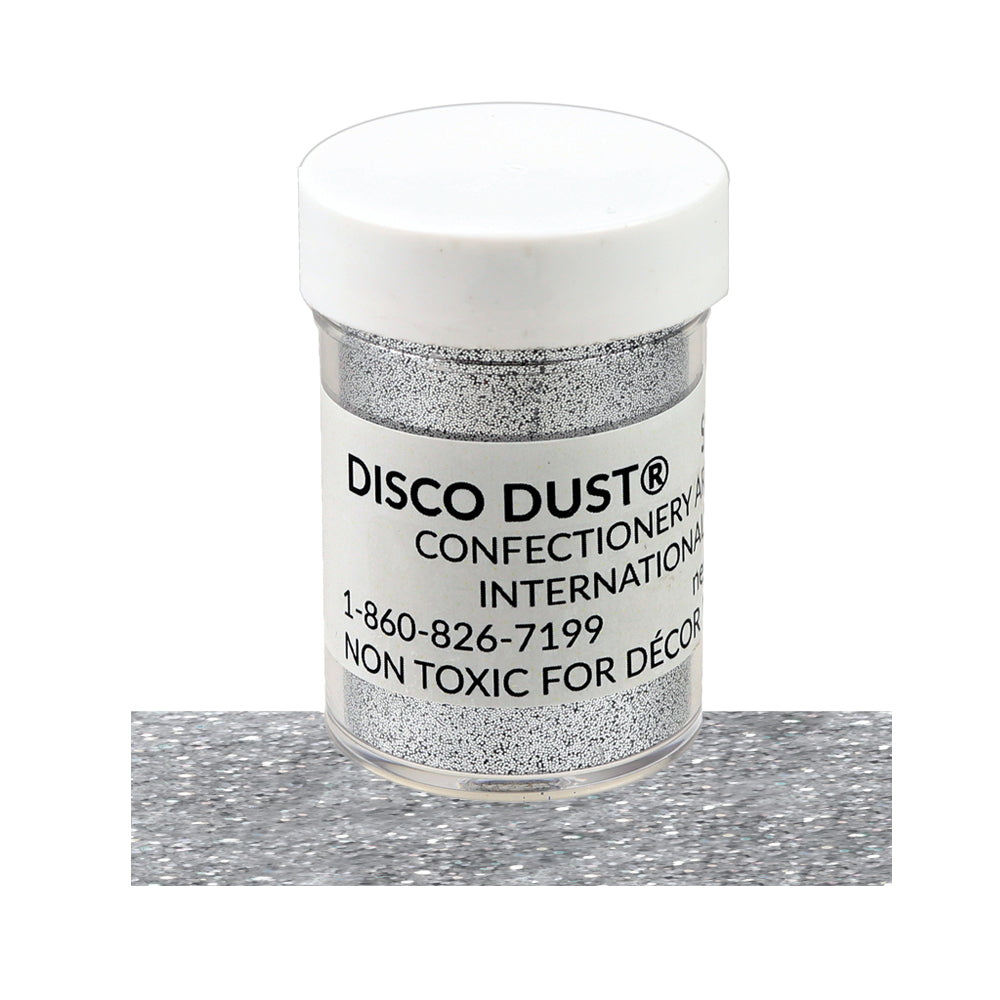 Non-Toxic Silver Disco Dust, 16 Grams