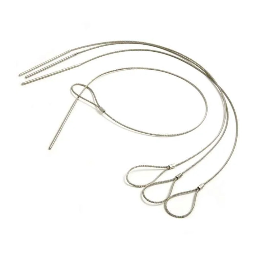 Norpro Stainless Steel Flexible Skewers, Set of 4