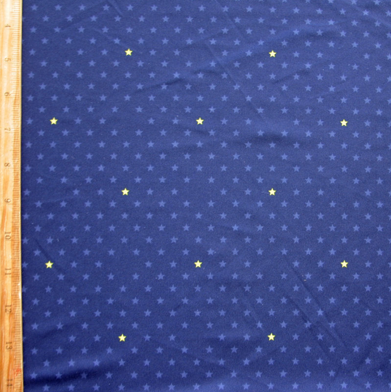 Swim Knit Nylon Spandex Northern Star Print