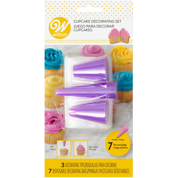 Wilton Cupcake Decorating Set – and Disposable Piping Bags