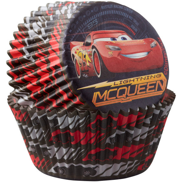 Wilton Disney Pixar Cars 3 Cupcake Liners, 50-Count
