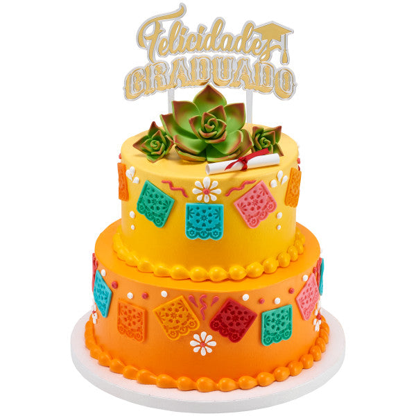 Green Succulents Gum Paste Flowers - 12 per order