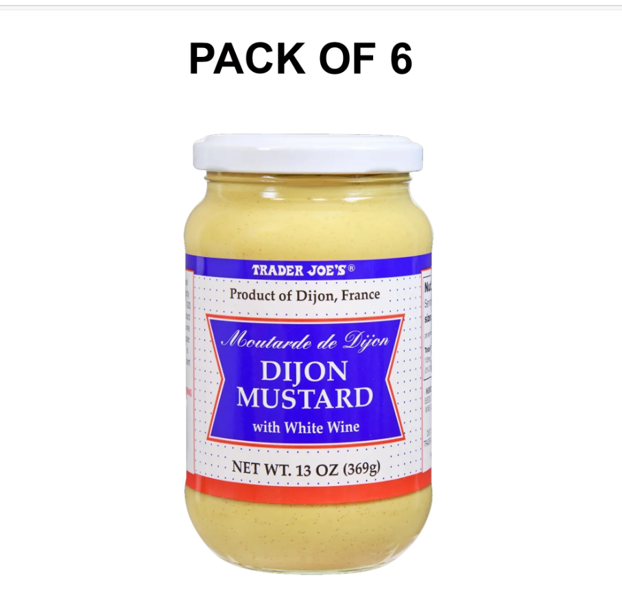 Trader Joe’s Dijon Mustard with White Wine - Flavorful & Versatile Snack