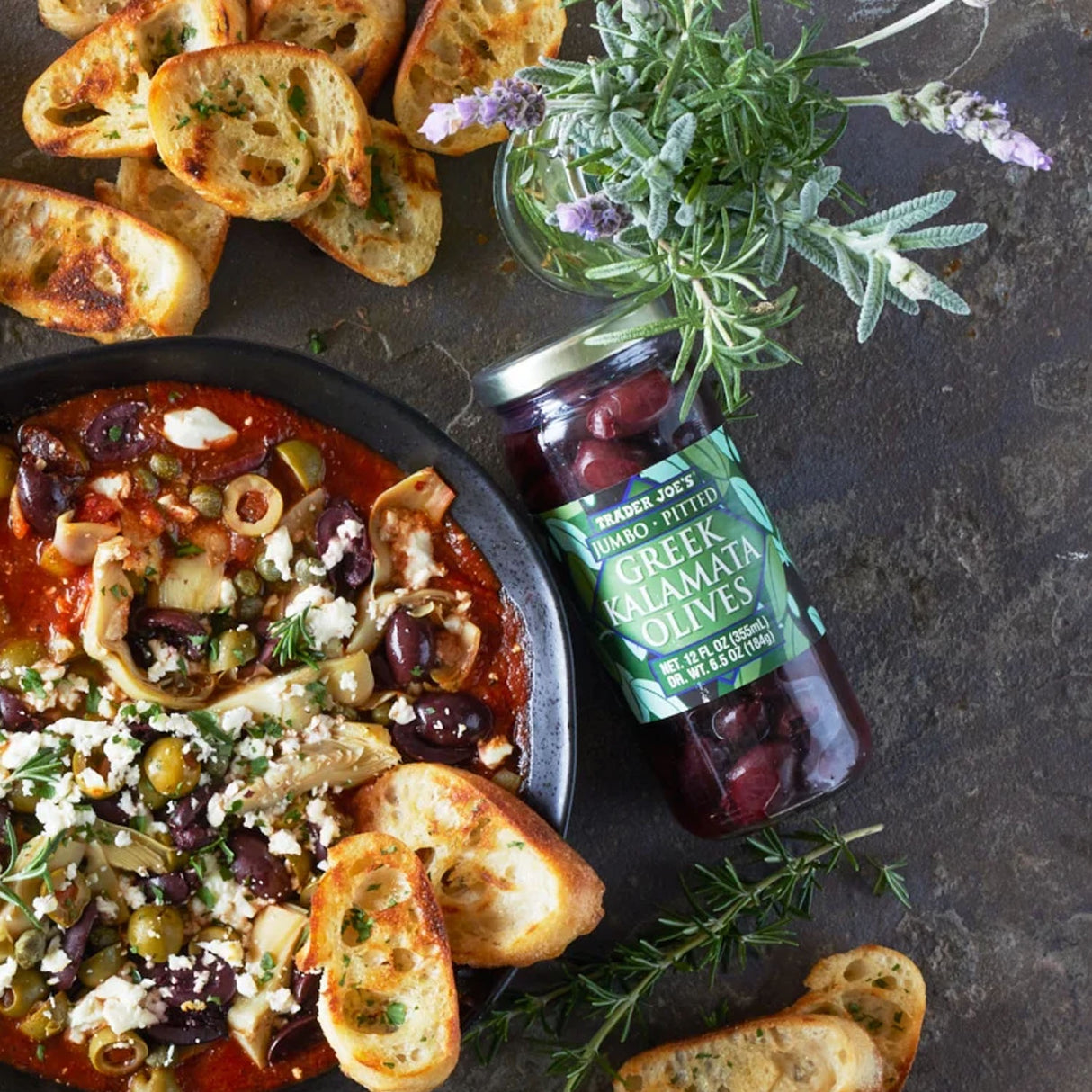 Jumbo Pitted Greek Kalamata Olives (12 Fl Oz)