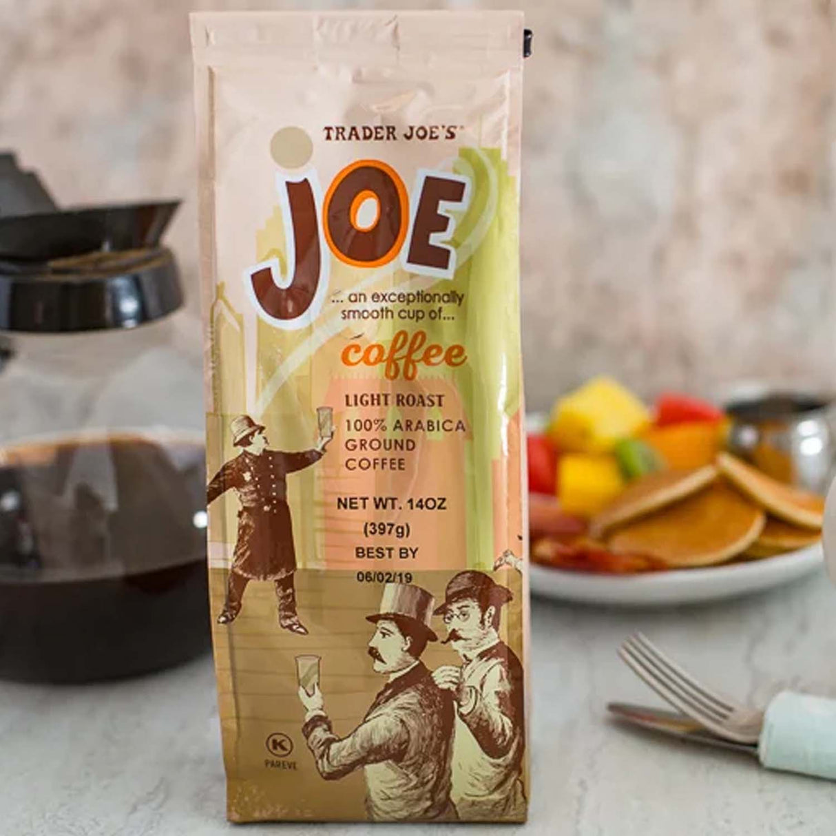 Trader Joe’s Joe Light Roast Ground Coffee 100% Arabica Ground| 13 oz