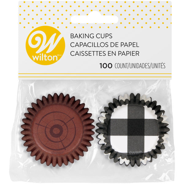 Wilton Camping Adventures Mini Baking Cups – 100 Count