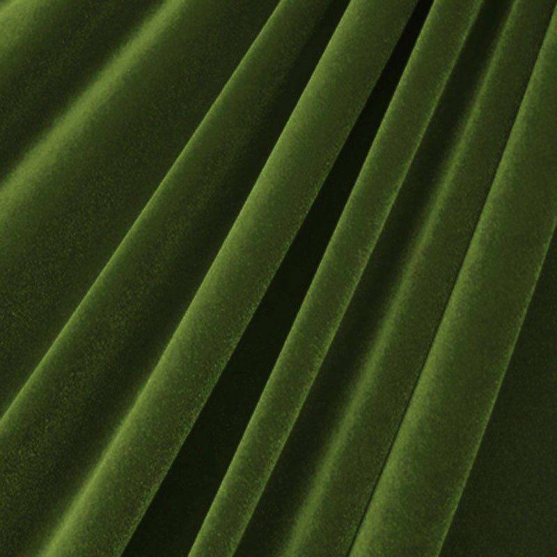 1 Yard Solid Stretch Velvet Fabric Silky Soft 4 Way Stretch for Apparel 58/60 Inch Width