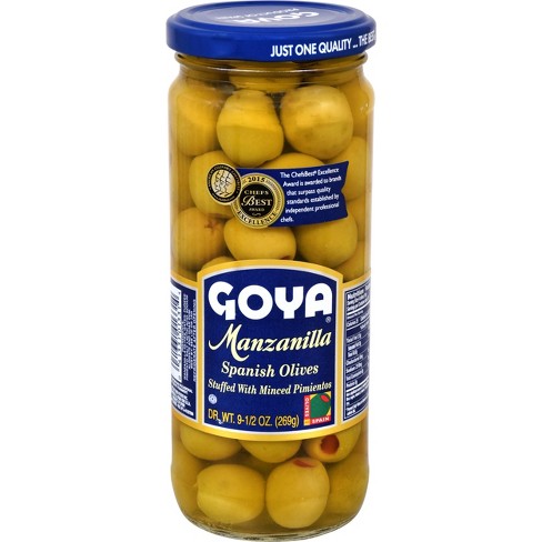 GOYA SPANISH OLIVES 9 oz