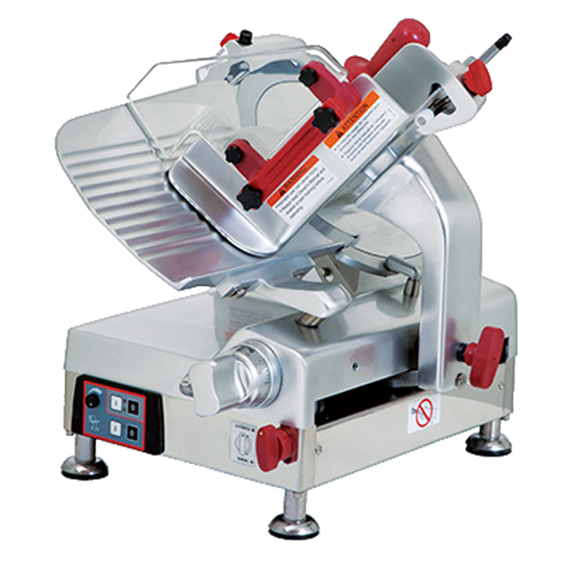 Omcan 13654 12" Belt-Driven Automatic Slicer 120V, 0.50 HP, NSF