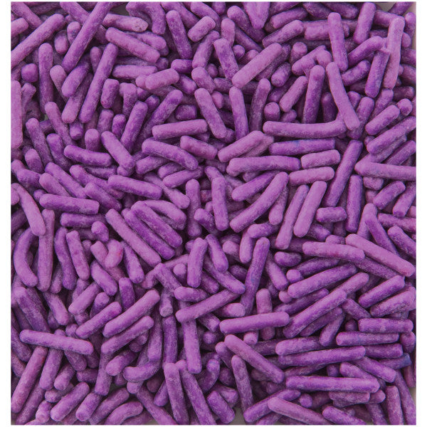 Wilton Purple Jimmies Sprinkle Tube for Cake and Cookie Decorating, 1.5 oz.