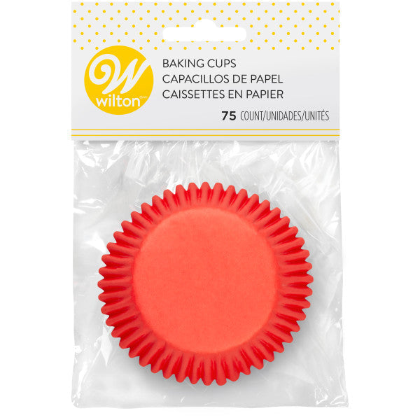 Wilton Primary Colors Cupcake Liners, 75-Count