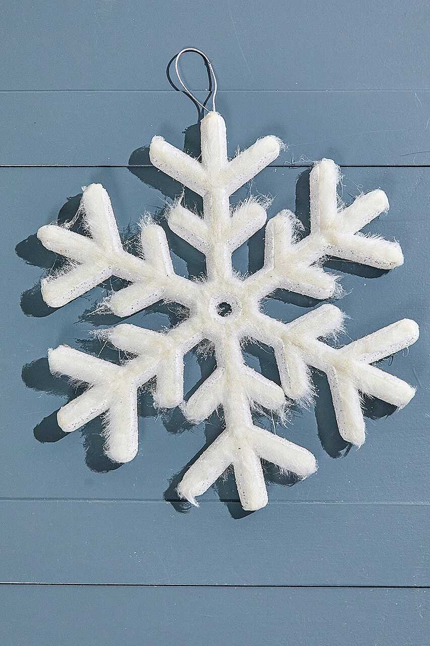 11" - 15" Snowflake Ornament - Set of 3