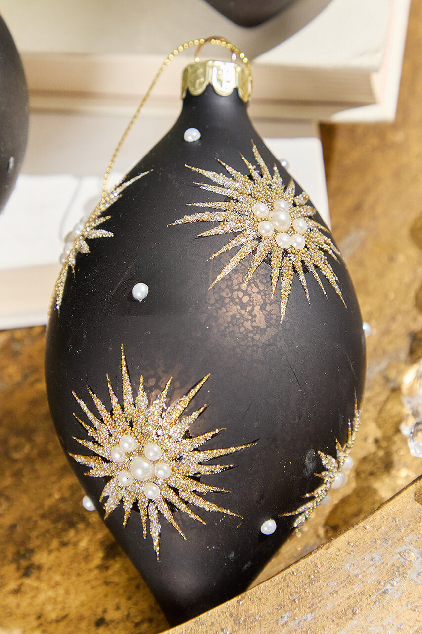 4"-6" Starburst Glass Ornament