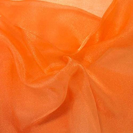 1 Yard Fabric Collections Inc. Sparkle Crystal Sheer Organza, 60? Wide 100% Polyester Shiny Fabric