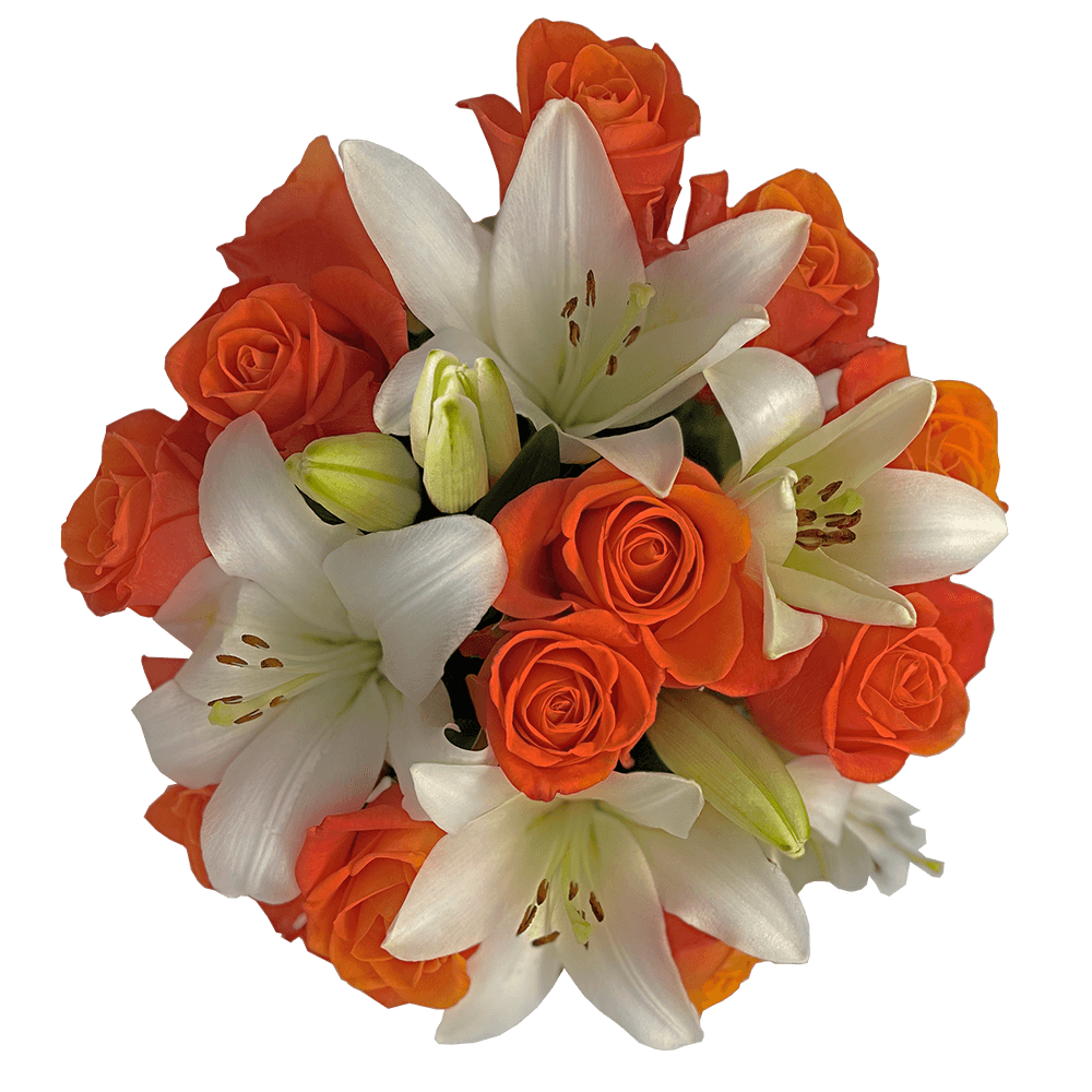 Premium Mixed Rose & Lily Flower Bouquet for Special Occasions