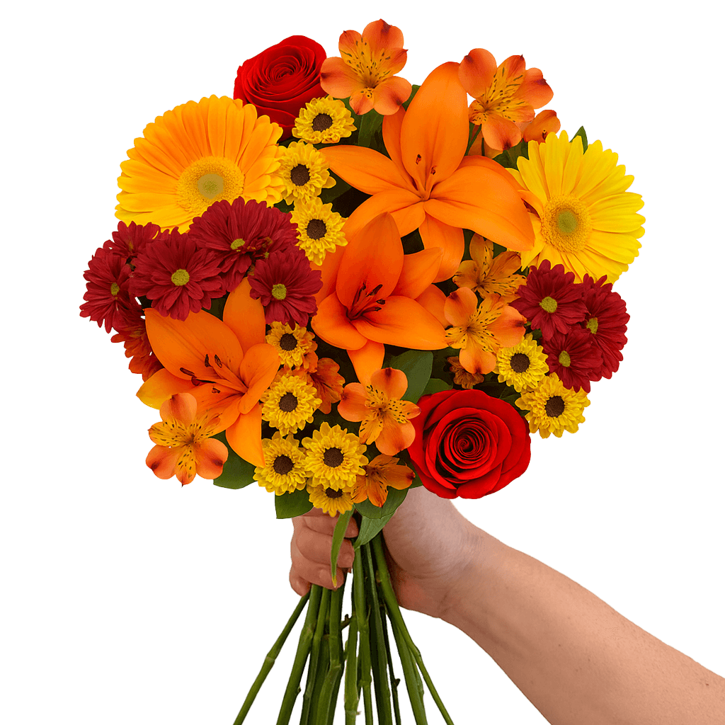 Thanksgiving Fresh Flower Bouquet Mixed Floral Arrangement Pack