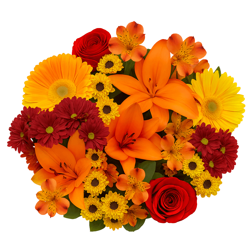 Thanksgiving Fresh Flower Bouquet Mixed Floral Arrangement Pack