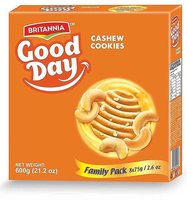 Britannia Good Day Cashew Cookies