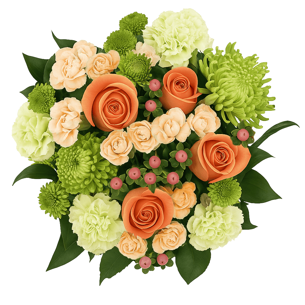 Ice Cream Flower Bouquet Fresh Mixed Arrangement