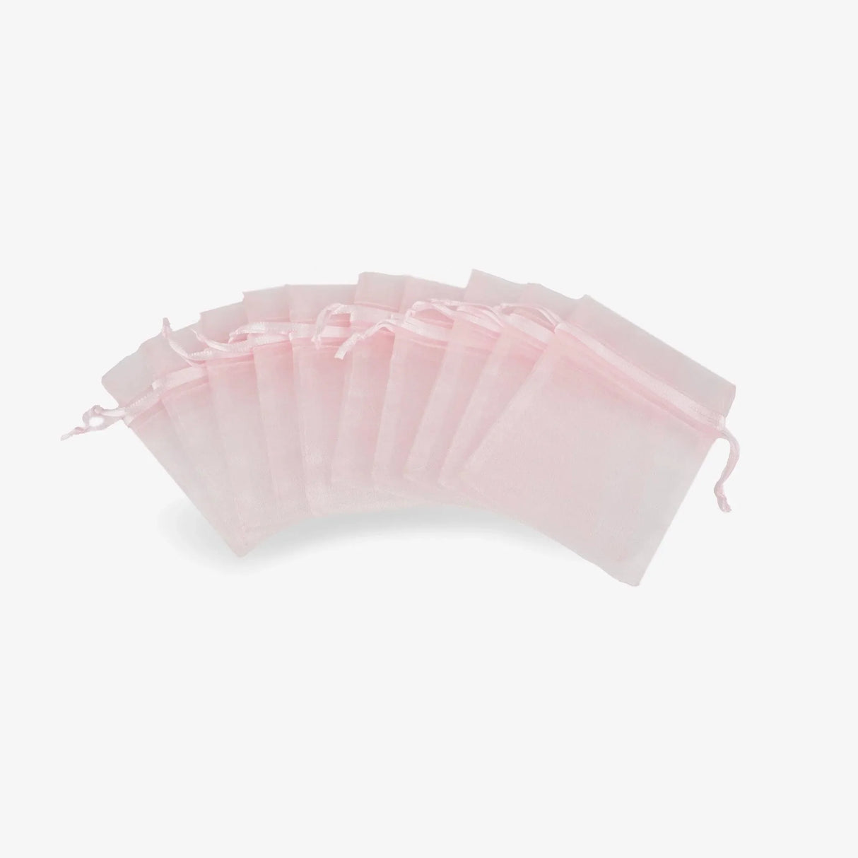 Organza Bags - Pink (10 bags - 3" x 4")