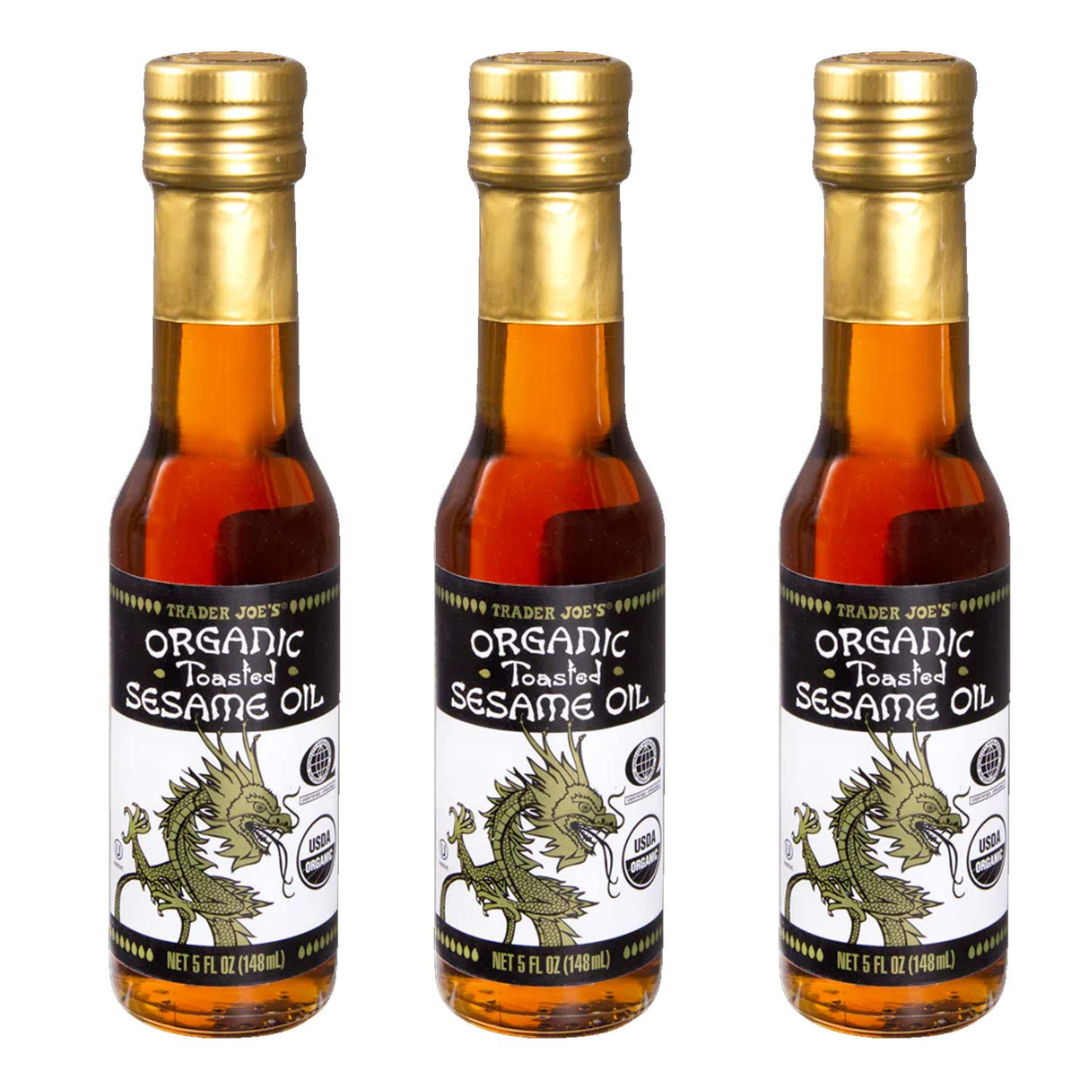 Trader Joe’s Organic Toasted Sesame Oil 5 Fl Oz