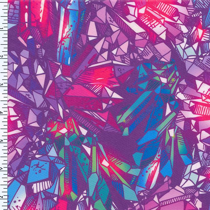Printed Spandex Abstract Activewear
