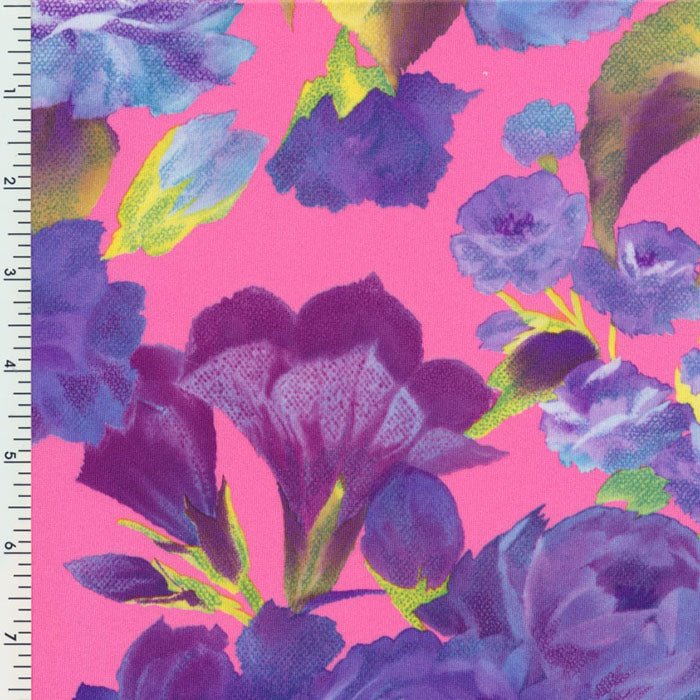 Printed Spandex Polyester Spandex Activewear