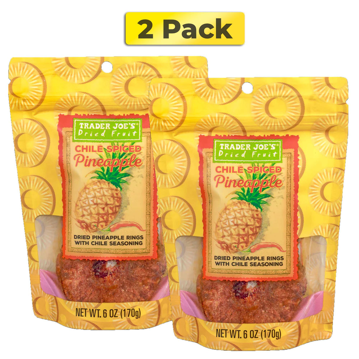 Trader Joe's Chile Spiced Pineapple | 6 oz