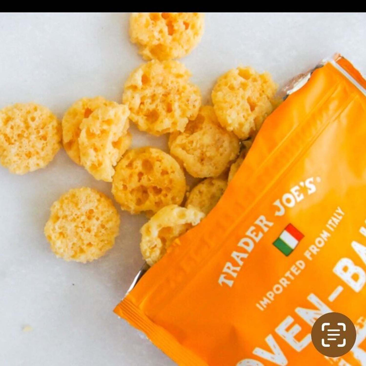 Trader Giotto's Oven-Baked Gluten-Free Cheese Bites, Low Carb Snack - 2.11 oz