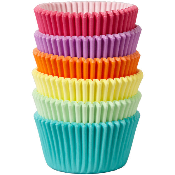 Wilton Pastel Rainbow Cupcake Liners, 150-Count