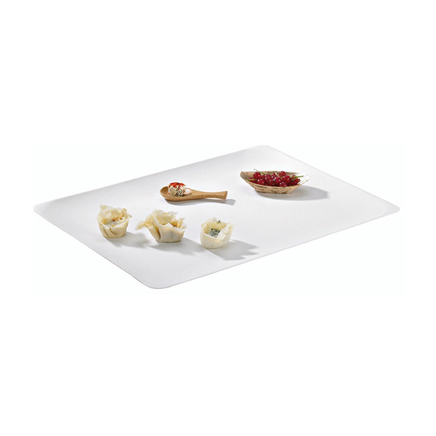 Packnwood Bio 'n' Chic Rectangular Sugarcane Platter, 15.3" x 11.4", Case of 50