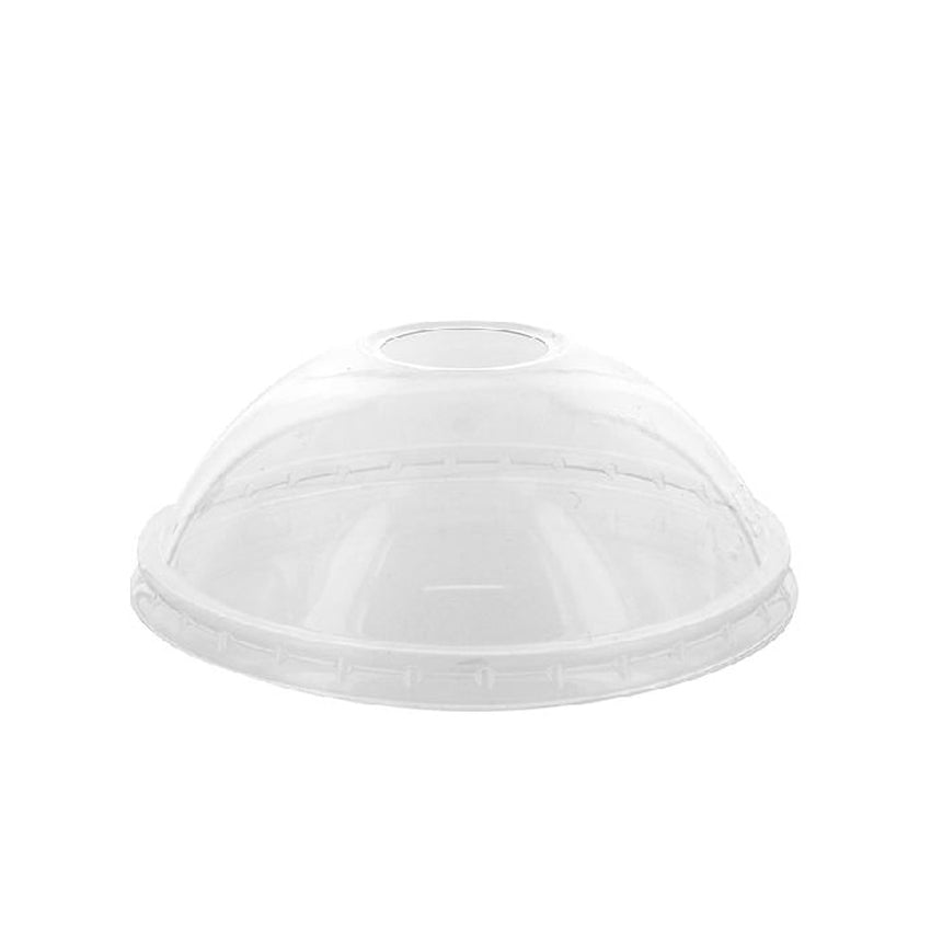 Packnwood Clear PET Dome Lid 4.49" Dia. x 3.25" H, Case of 500