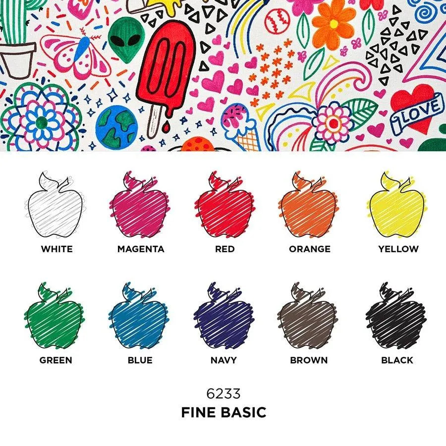 Paint Pens - Basic Set (12 Pens)
