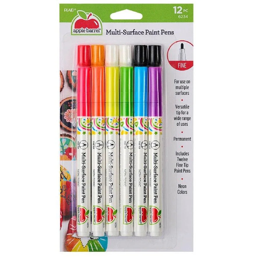Paint Pens - Neon Set (12 Pens)