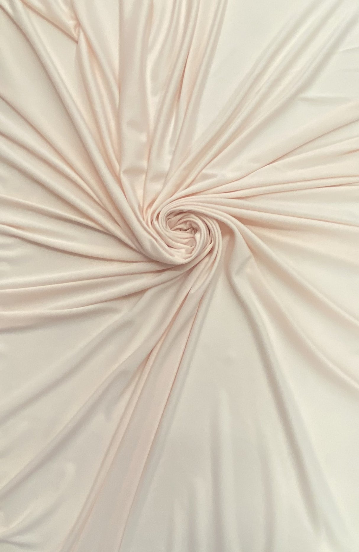 Stretch Lining Polyester Fabric - Pale Pink, Matte Soft, 60" Width (1 Yard)