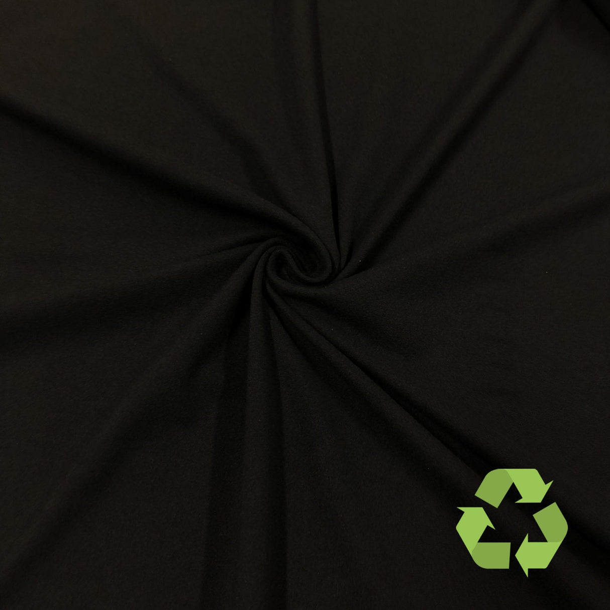Swim Knit Recycled Nylon Spandex Black Palm