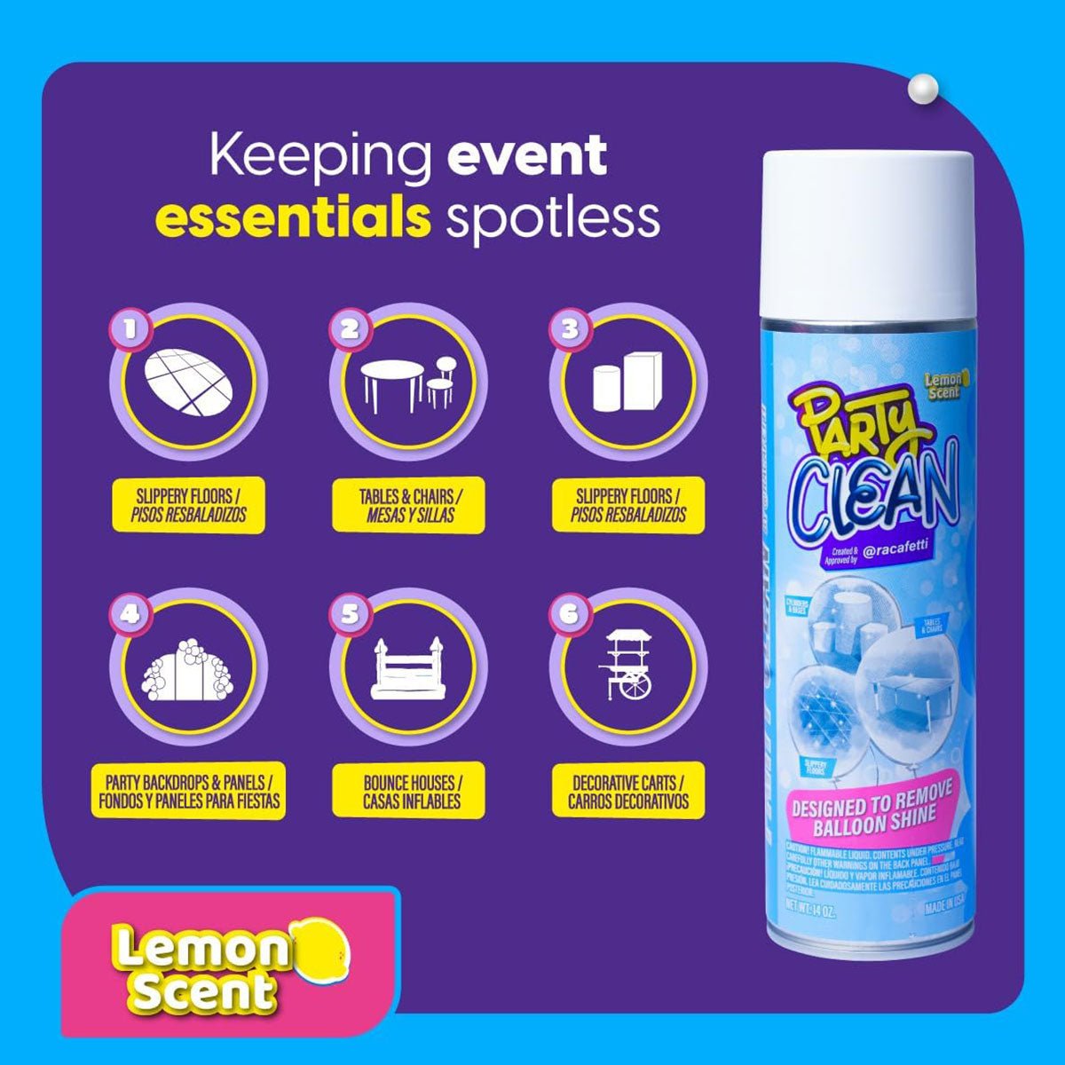 Balloon Shine Remover Lemon Scent