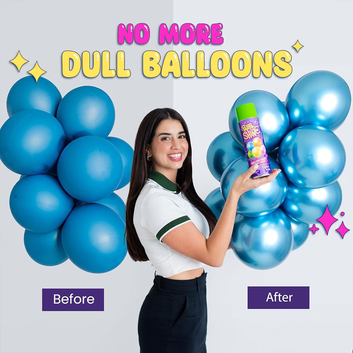 Balloon Shine Aerosol Spray