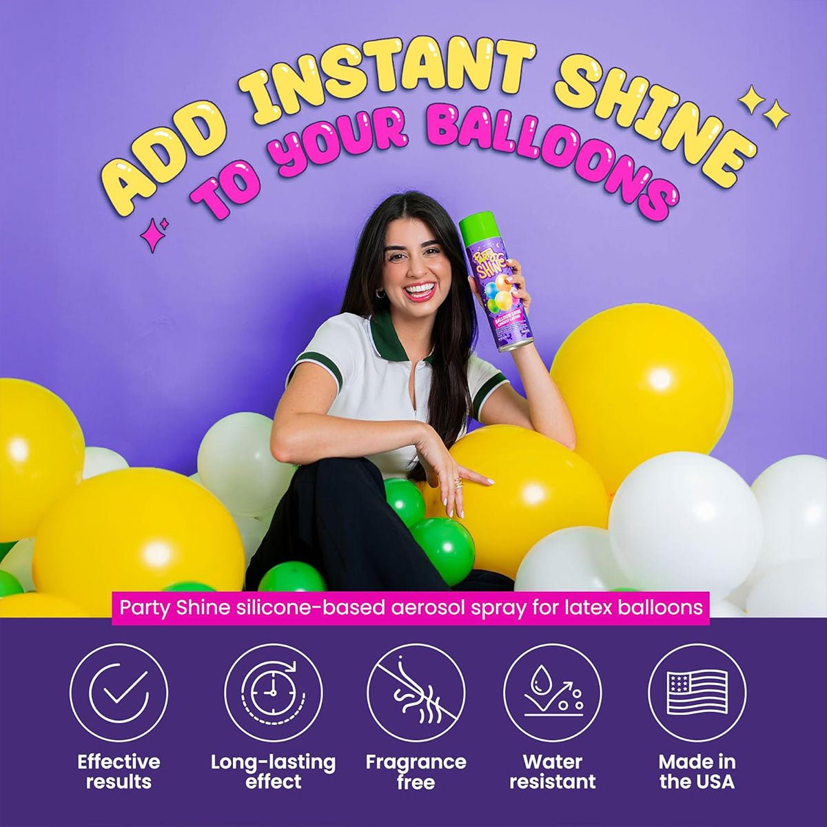 Balloon Shine Aerosol Spray