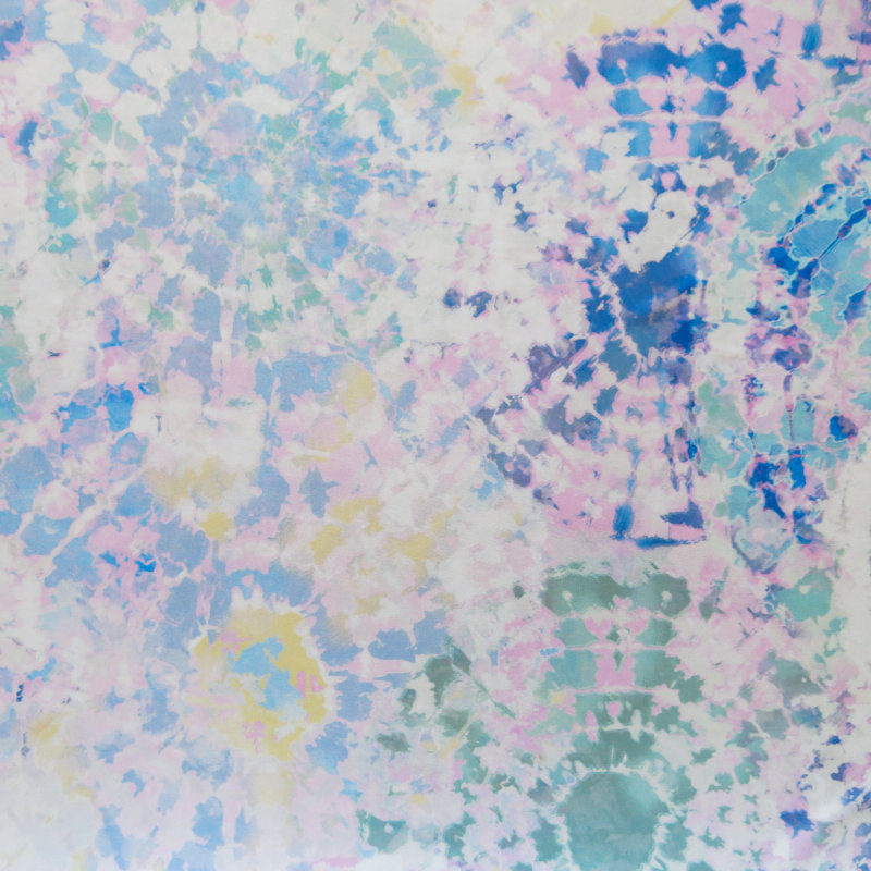 Swim Knit Watercolor Tie Dye Nylon Spandex