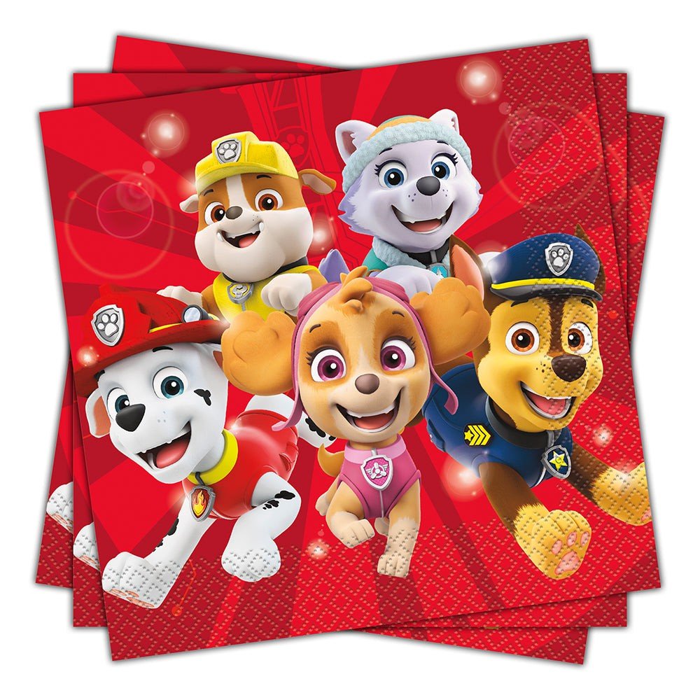 Paw Patrol Luncheon Napkins 16 Pack
