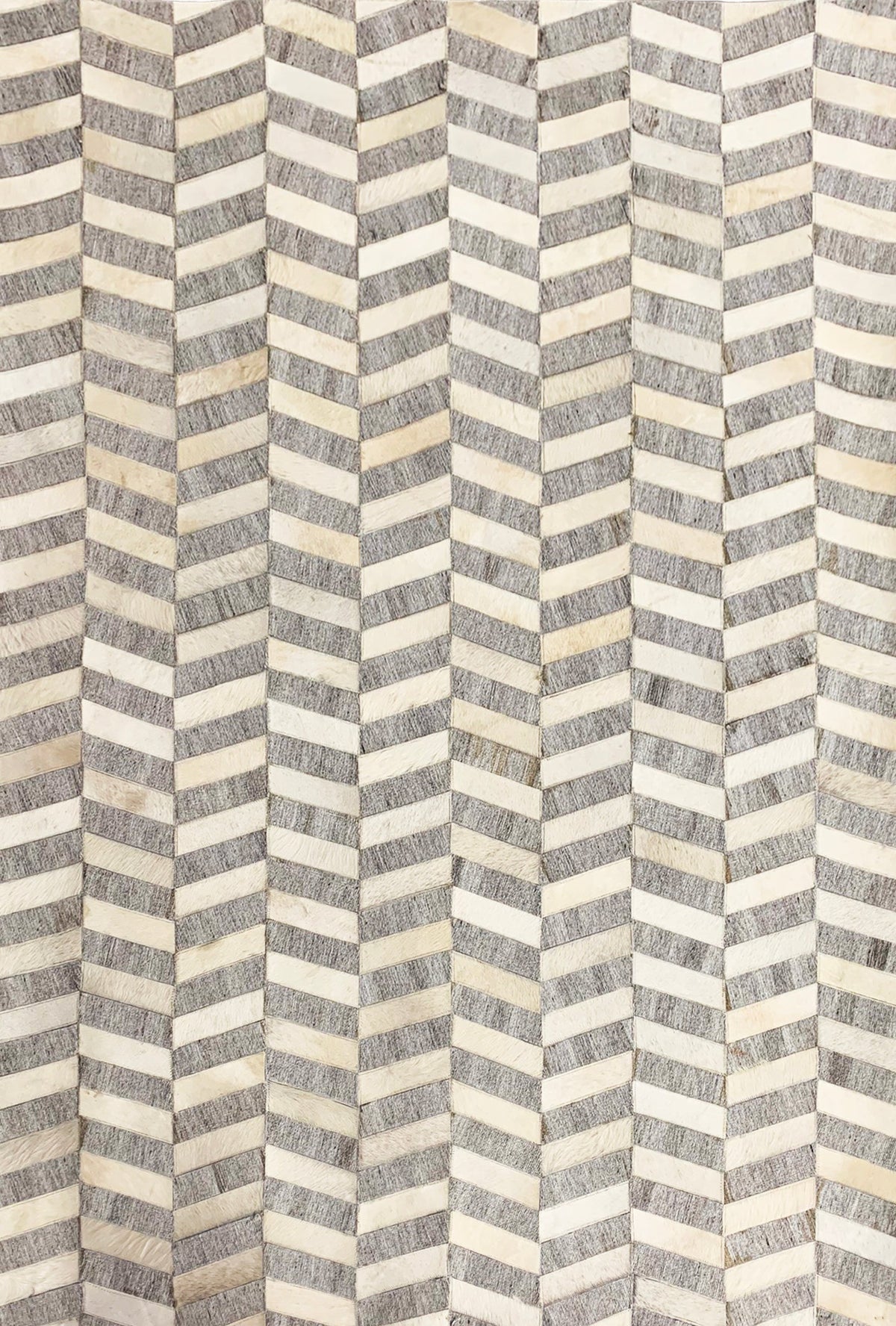 Handmade Leather Patchwork Cowhide Rug 50% Viscose, 50% Real Cowhide