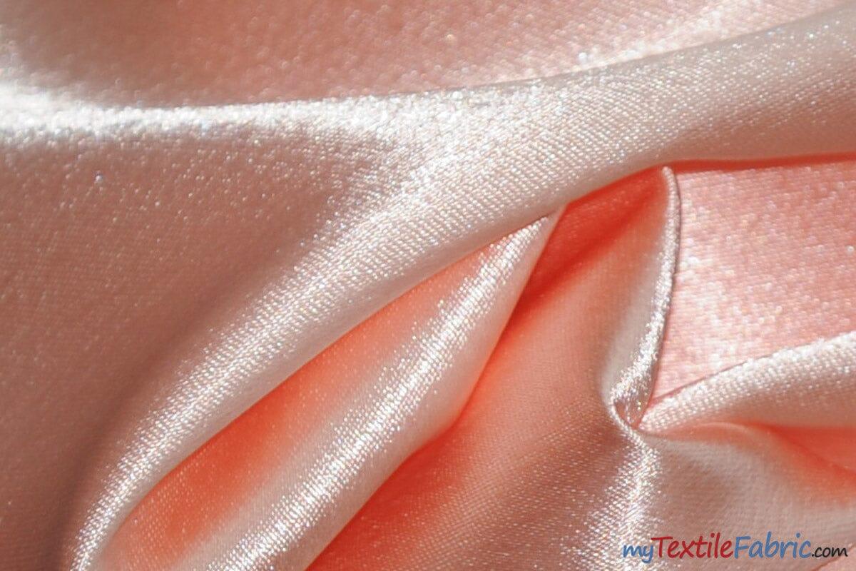 Superior Quality Crepe Back Satin Fabric - Multiple Colors, 58/60" Width (1 Yard)