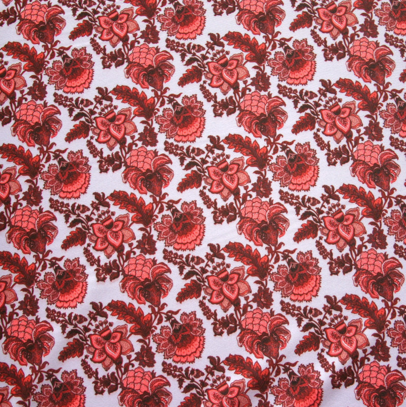 Swim Knit Nylon Spandex Paisley Print