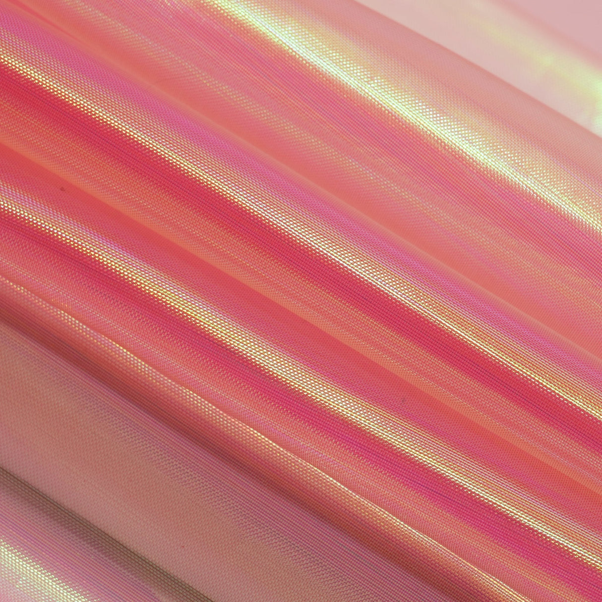 Iridescent Organza Fabric Pastel Colors