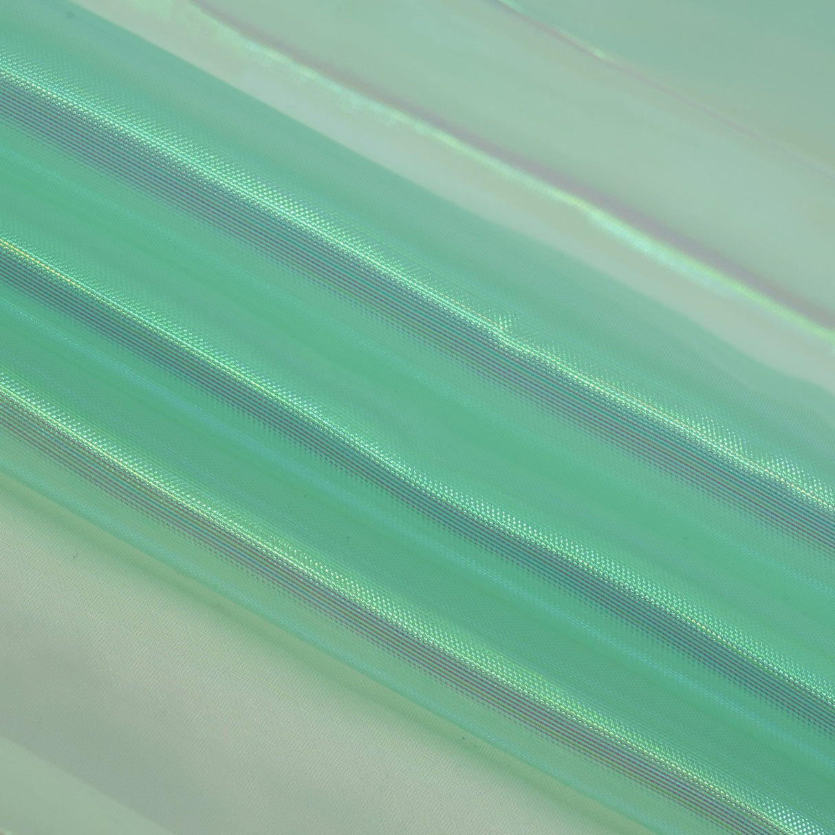 Iridescent Organza Fabric Pastel Colors
