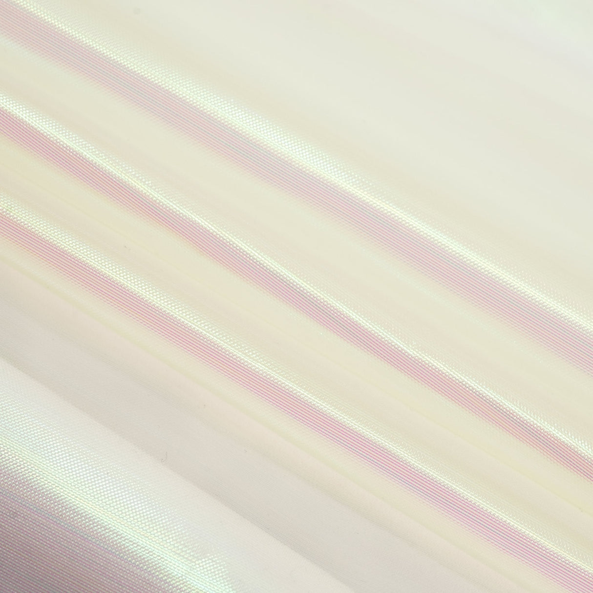 Pastel Iridescent Organza Polyester Nylon Fabric - Pastel Iridescent, Sheer, 58" Width (1 Yard)
